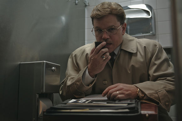 MATT DAMON stars as Mark Whitacre in Warner Bros. Pictures', Participant Media's and Groundswell Productions' comedy, THE INFORMANT!, a Warner Bros. Pictures release. Photo by Claudette Barius