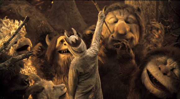 (L-r) MICHAEL BERRY JR. as The Bull, CHRIS COOPER as Douglas, PAUL DANO as Alexander, CATHERINE O'HARA as Judith, LAUREN AMBROSE as KW, MAX RECORDS as Max, FOREST WHITAKER as Ira and JAMES GANDOLFINI as Carol in Warner Bros. Pictures', Legendary Pictures' and Village Roadshow Pictures' adventure film WHERE THE WILD THINGS ARE, a Warner Bros. Pictures release.  Photo Courtesy of Warner Bros. Pictures