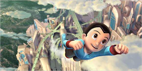 Toby, a.k.a. Astro Boy in Summit Entertainment's animated feature.