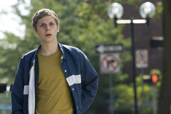 Michael Cera stars in YOUTH IN REVOLT, directed by Miguel Arteta.  Photo by: Bruce Birmelin / Dimension Films, 2009