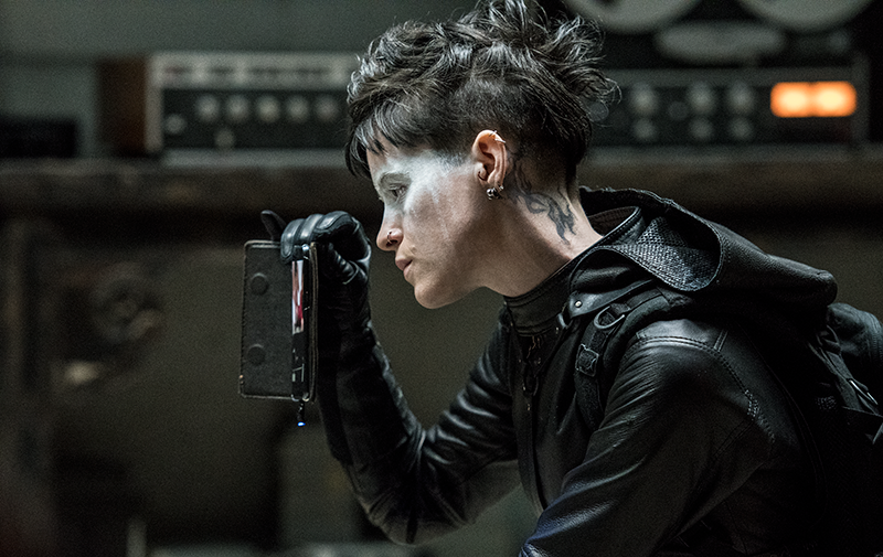 Lisbeth Salander (Claire Foy) in Columbia Pictures’ THE GIRL IN THE SPIDER’S WEB. Photo: Reiner Bajo. ©2018, CTMG, Inc.